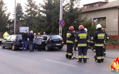 Kolizja 3 samochodów – ul. Krakowska