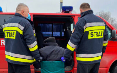 Czwarty transport do punktu szczepień