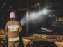 Pożar budynku w Jabłonnie – ul. Dworkowa
